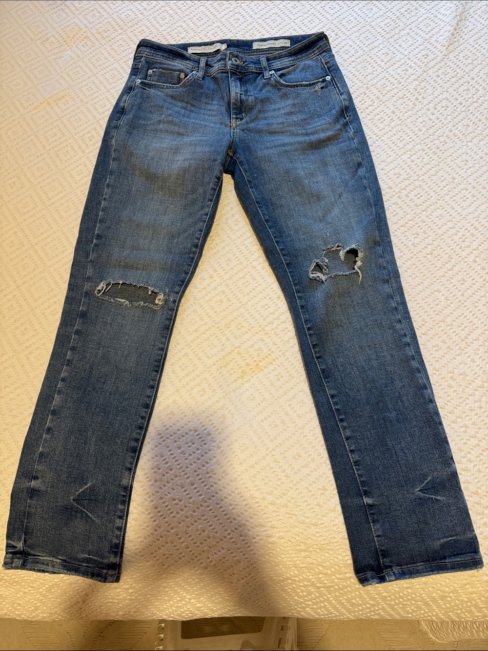 Pilcro and the Letterpress Slim Boyfriend Jeans